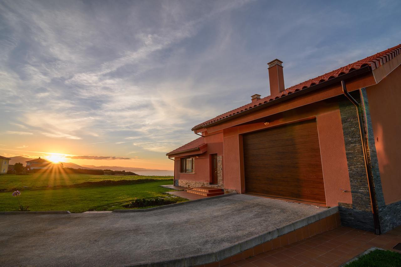 Villa Mirador Del Mar Oviñana Exterior foto